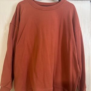 lululemon athletica Women's Rust Sweatshirt